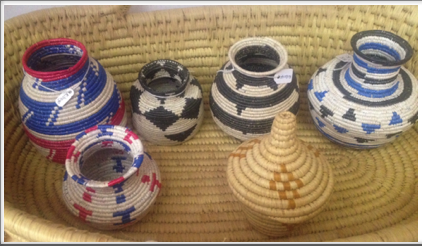 Small Kibogo Village Woven Pots
$12 to $15