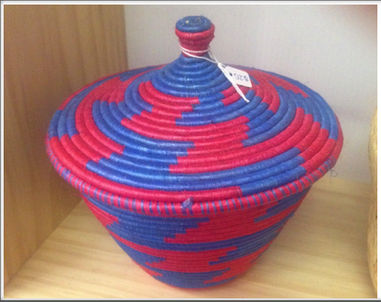 Kibogo Village Woven Bowl with Lid
$25   Various Designs Available