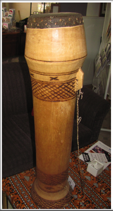 Ugandan Boa Skin Long Drum
$425  Orders Taken.