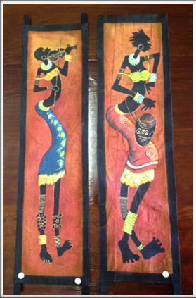 Paintings on Natural 
Bark Fibre
$69    SOLD