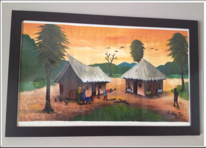 Oil Painting in Frame
'A Village in Ituri, DR Congo'
$180 Oil Painting in Frame
'A Village in Ituri, DR Congo'
$180
