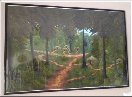 Oil Painting in Frame
'A Bantu Pygmy Village, DR Congo'
$180 Oil Painting in Frame
'A Bantu Pygmy Village, DR Congo'
$180