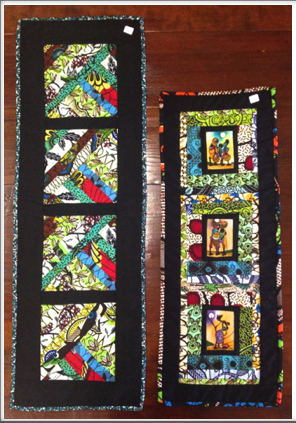 Quilted Wall Hanging
(One on left is sold)
$35 SOLD Quilted Wall Hanging
(One on left is sold)
$35 SOLD
