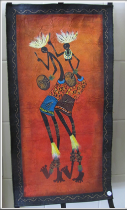 Painting on Bark Fibre
'The Acholi Dancers'
$65 SOLD Painting on Bark Fibre
'The Acholi Dancers'
$65 SOLD