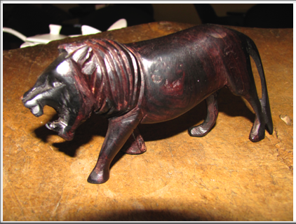 Hand Carved Lion
$25    SOLD